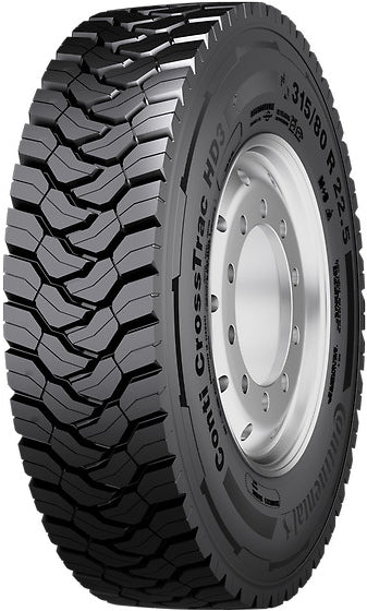 Continental 315/80 R22,5 Conti CrossTrac HD3 156/150K M+S 3PMSF