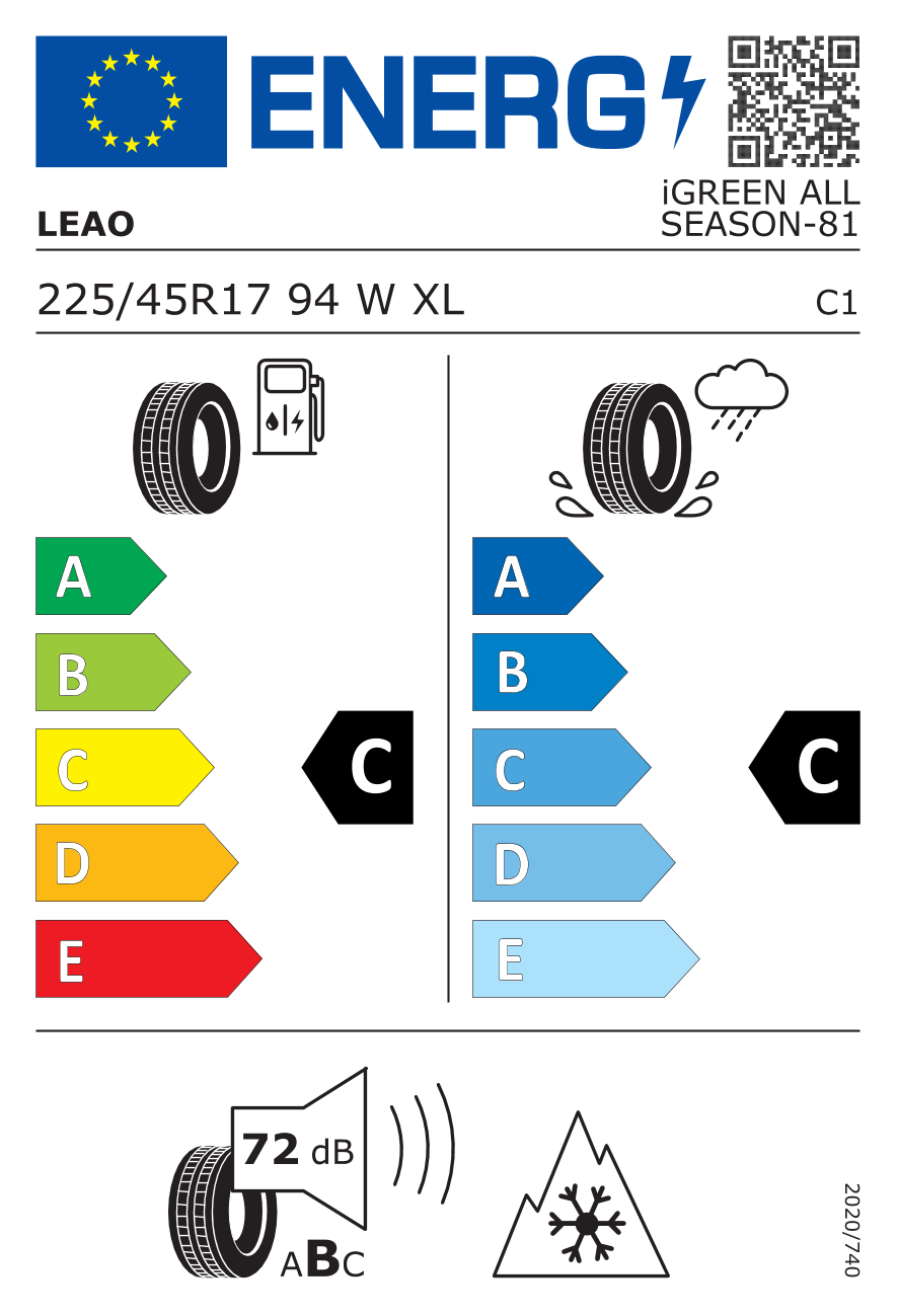 EPREL label 1090450