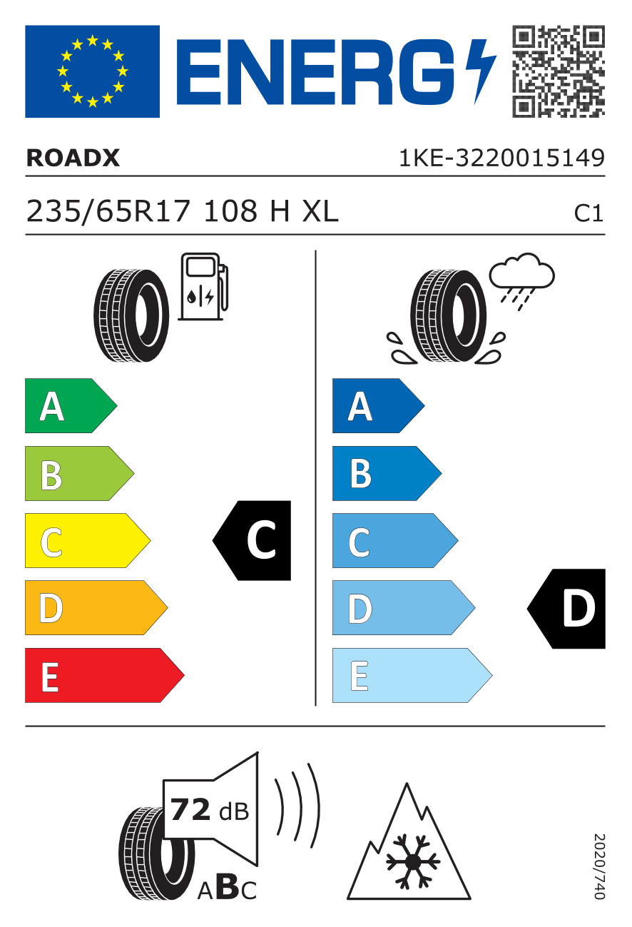 EPREL label 1427321