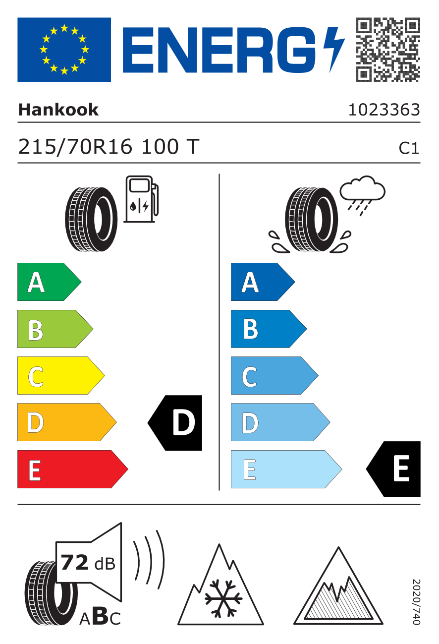 EPREL label 498374